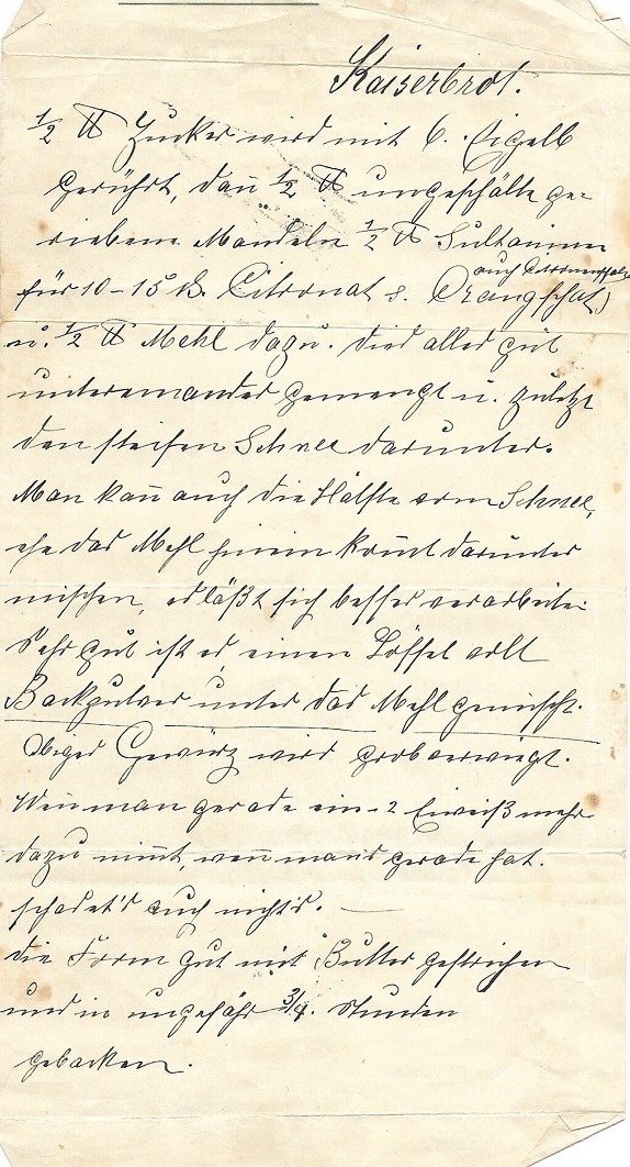 Kaiserbrot